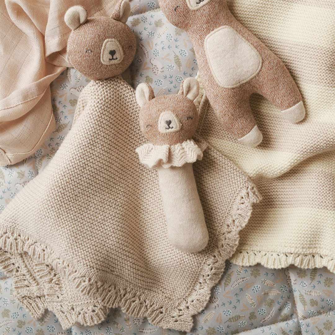  Avery Row Cuddle Cloth - Brown Bear、mySite、merchandisen