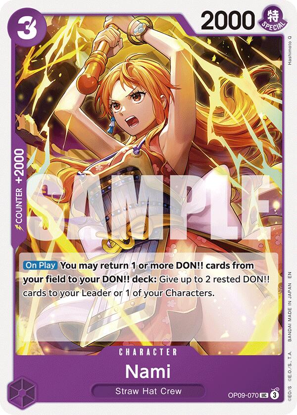 Nami (Reprint) Starter Deck: Purple/Black Monkey.D.Luffy、mySite、waistdrama