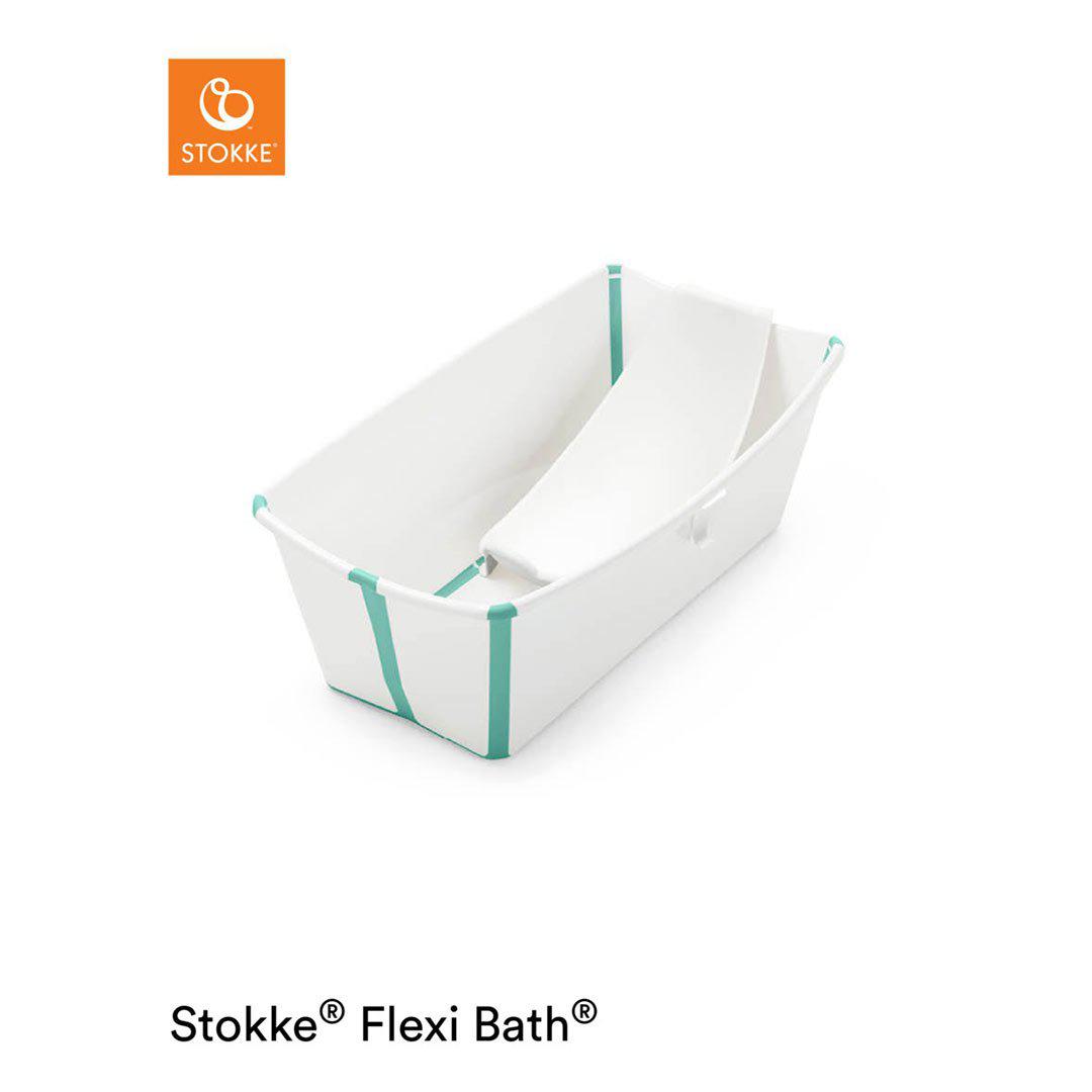  Stokke Flexi Bath Bundle - White Aqua、mySite、merchandisen
