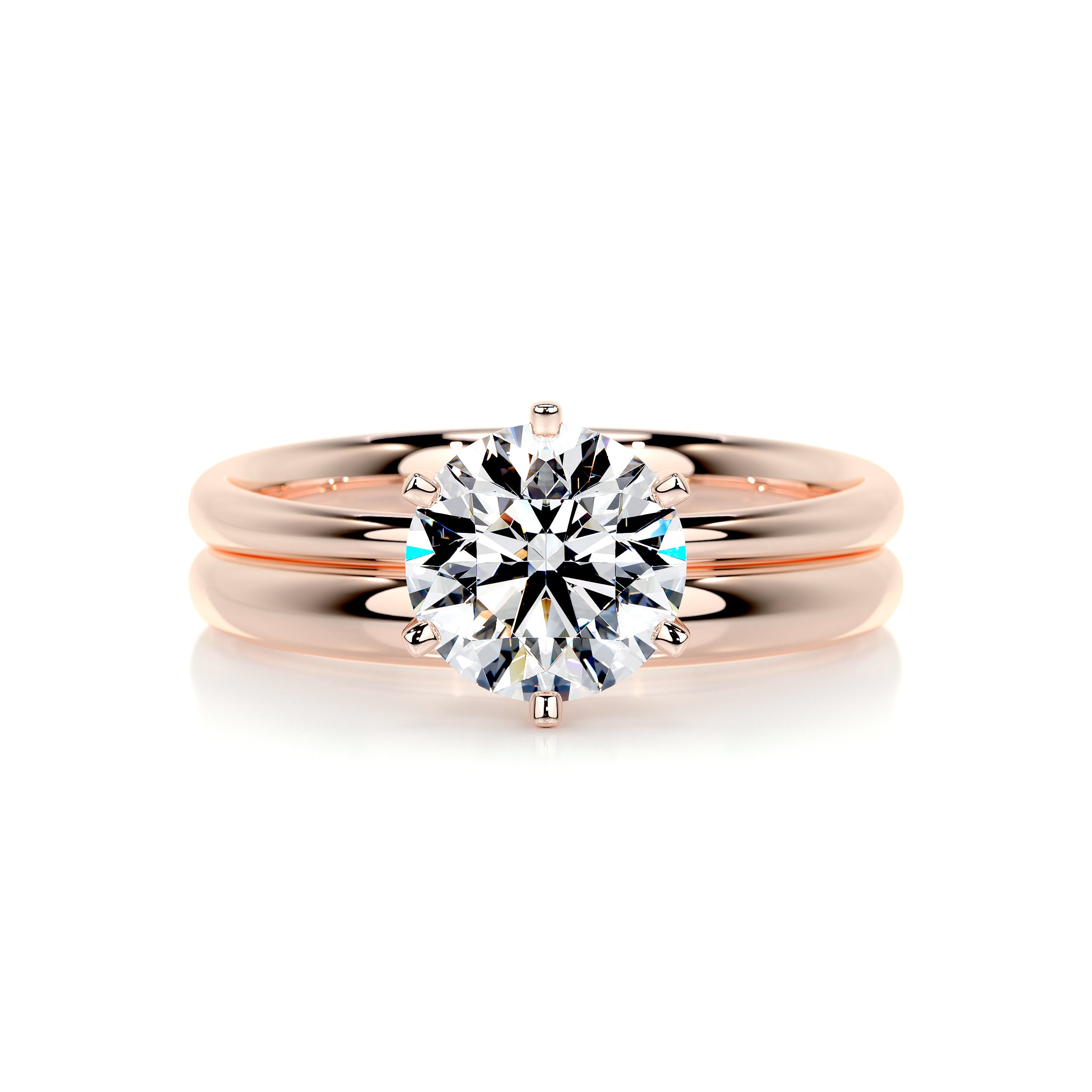 Samantha Diamond Bridal Set -14K Rose Gold、mySite、hinf8tx79