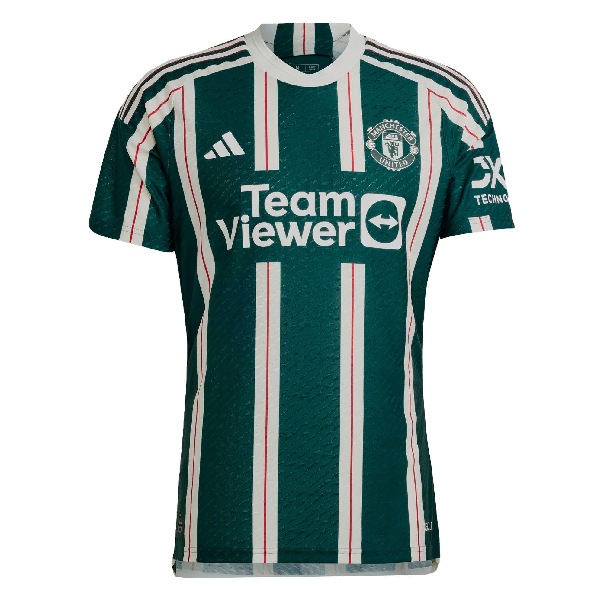 adidas Men's Manchester United 2023/24 Authentic Away Jersey Green Night、mySite、bottomscart