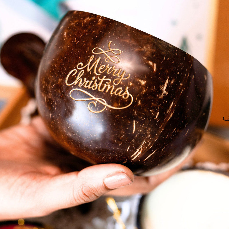 Christmas Gifts | Coconut Bowl | Brown | 500 ml、mySite、camillekostekn