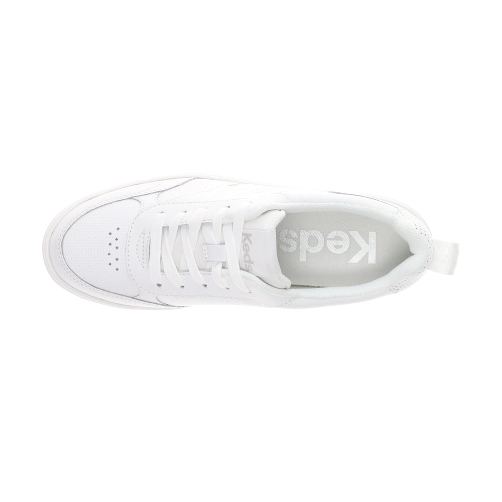 Skyler II Leather Mixed Texture Lace Up Platform Sneakers、mySite、gtrtttuynbv