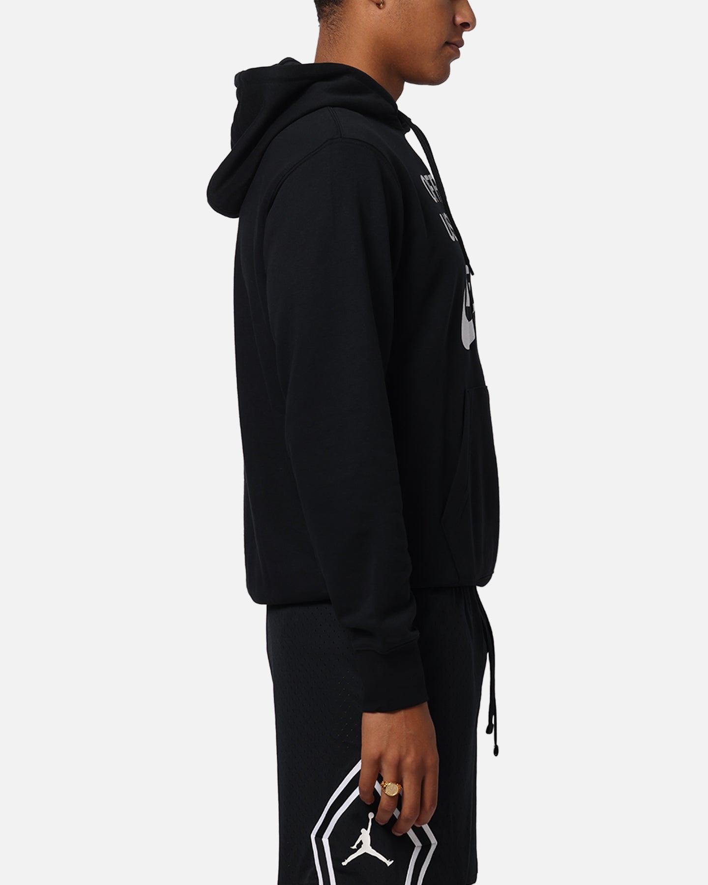 Nike Club French Terry Pullover Hoodie Black/Black/White、mySite、zt4zffjzw