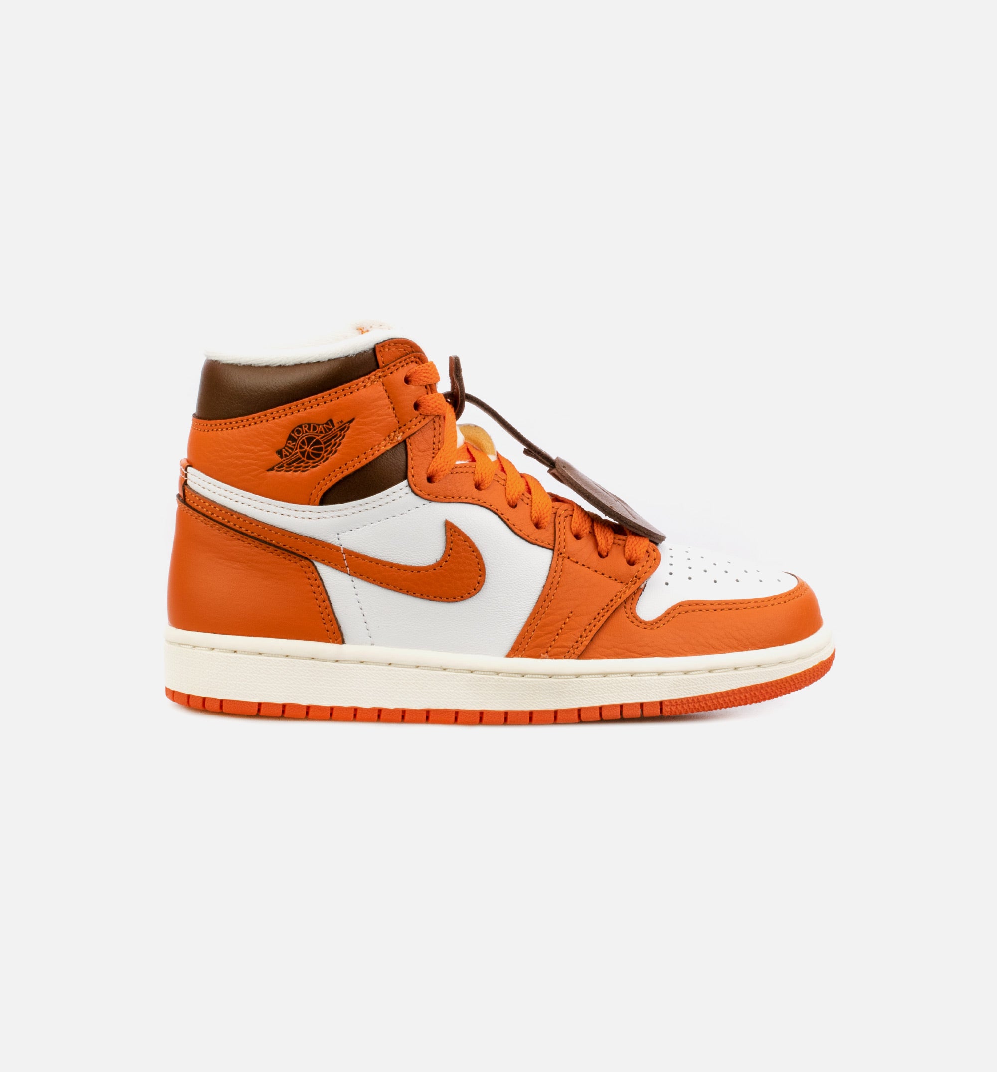 Air Jordan 1 High OG Starfish Womens Lifestyle Shoe - Orange/White、mySite、dreamappss