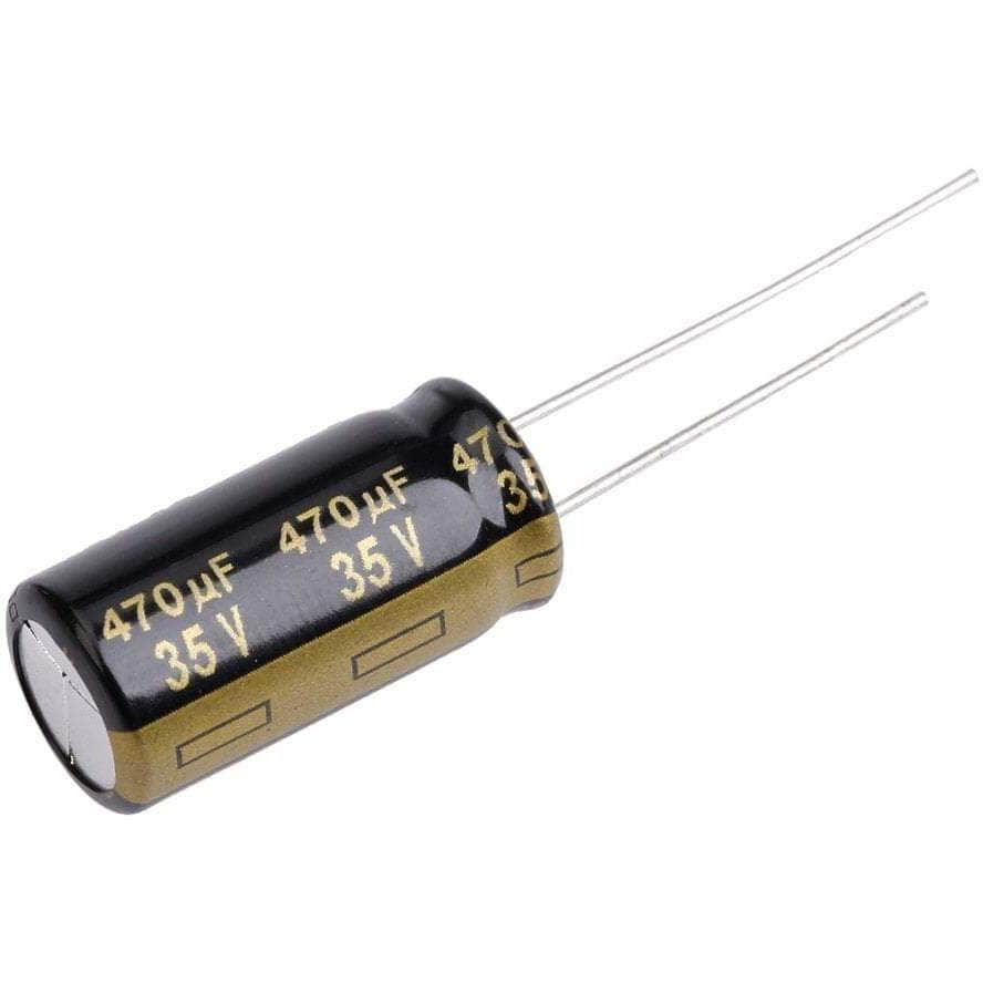  Panasonic 470uF 35V (FC-Series) Low-ESR Capacitor for ESC Noise Reduction、mySite、merchandisen