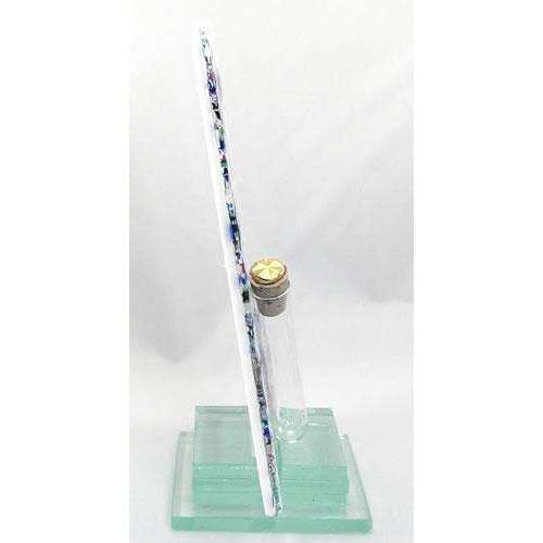 Beames Designs ’I Am My Beloved’s And My Beloved Is Mine’ Plaque With Wedding Glass Tube、mySite、topwebapps