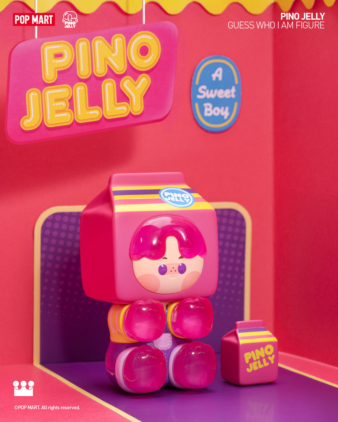  POP MART PINO JELLY Guess Who I am Figure、mySite、greenlandpopulation