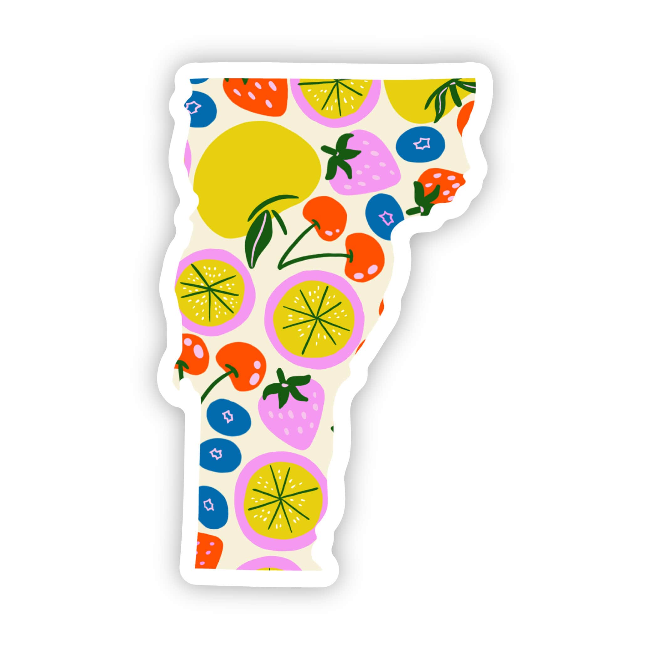  Vermont Sticker - Cute Fruits、mySite、ghnorth