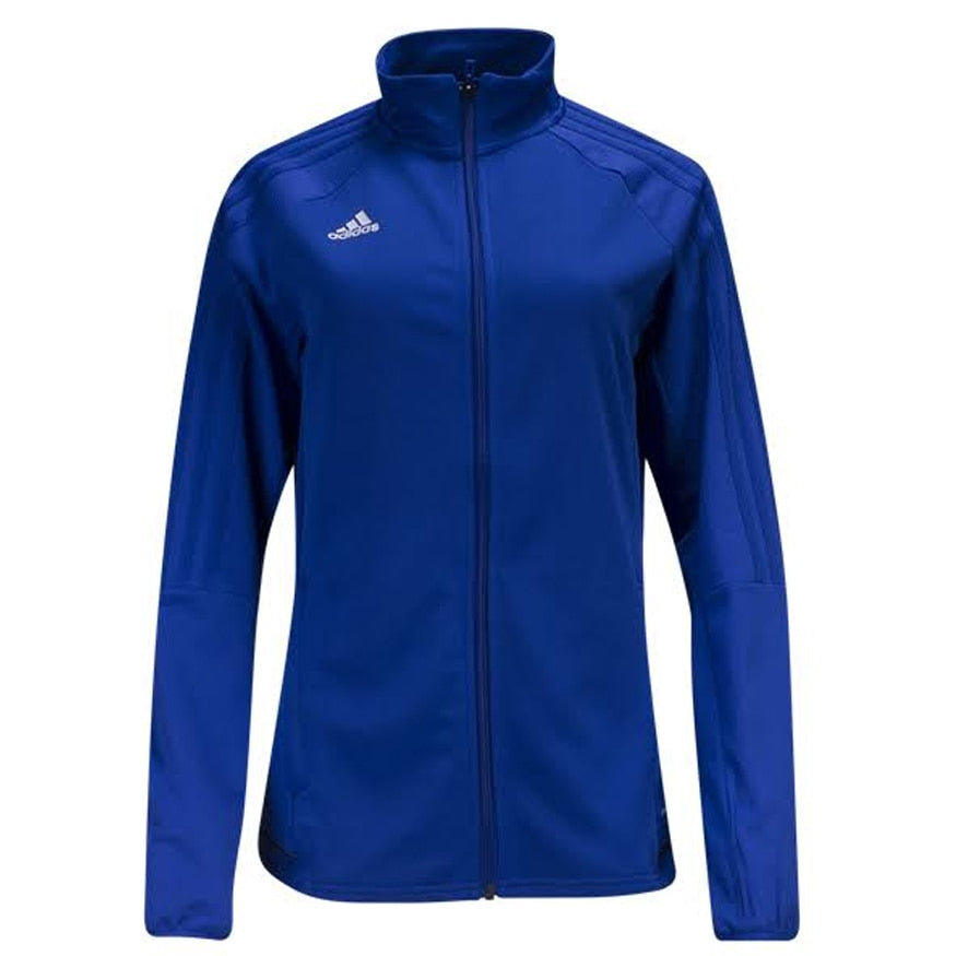 adidas Women's Tiro 17 Training Jacket Bold Blue/Black、mySite、noshort