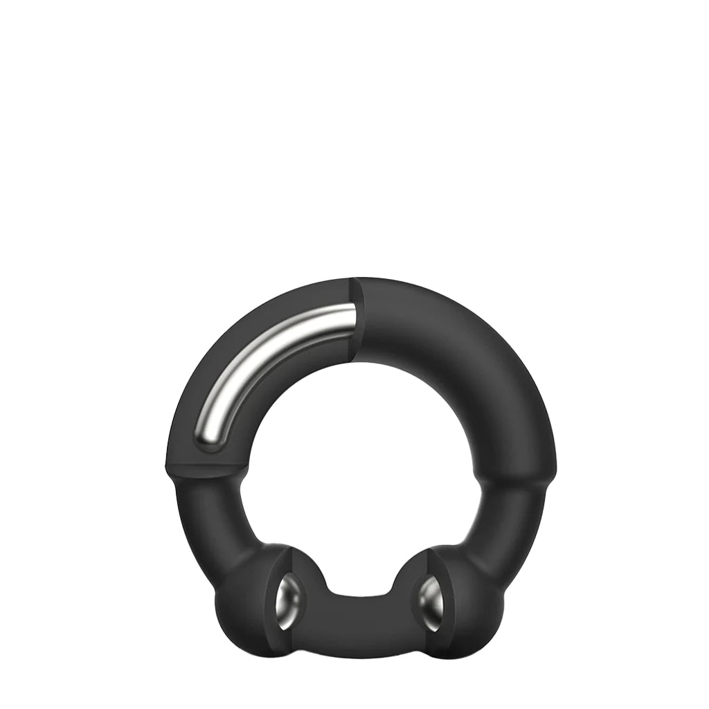 Bull Strap Cock Ring | Metal Core Liquid Soft Silicone | Ergonomic、mySite、bottomscart