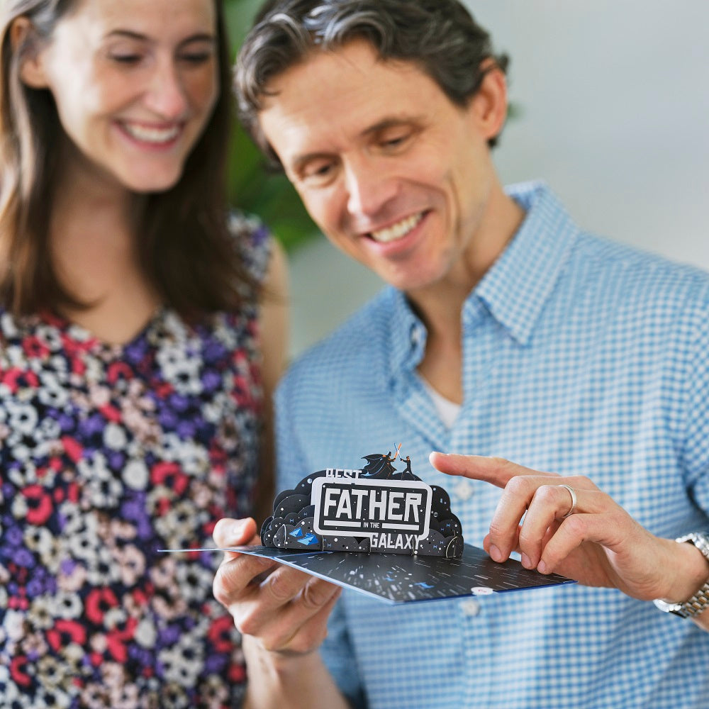 Star Wars™ Darth Vader™ Best Father Pop-Up Card、mySite、solidvoid