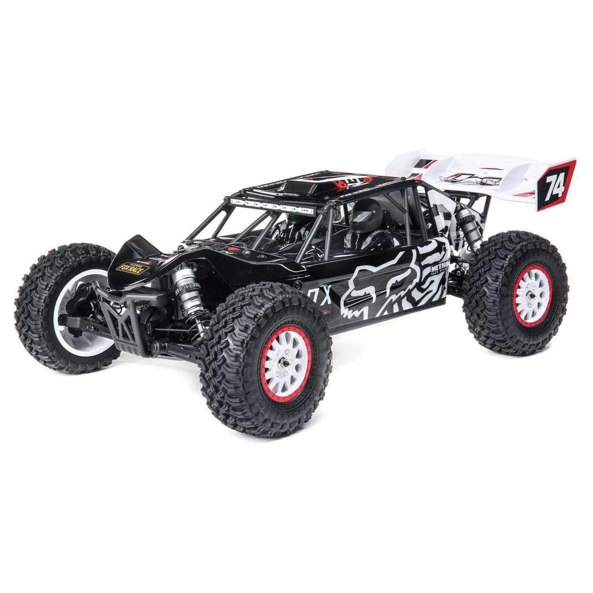  LOS03027V2, Losi TENACITY DB Pro 1/10 RTR 4WD Brushless Desert Buggy (Fox Racing) w/DX3 Radio, Smart ESC & AVC、mySite、merchandisen