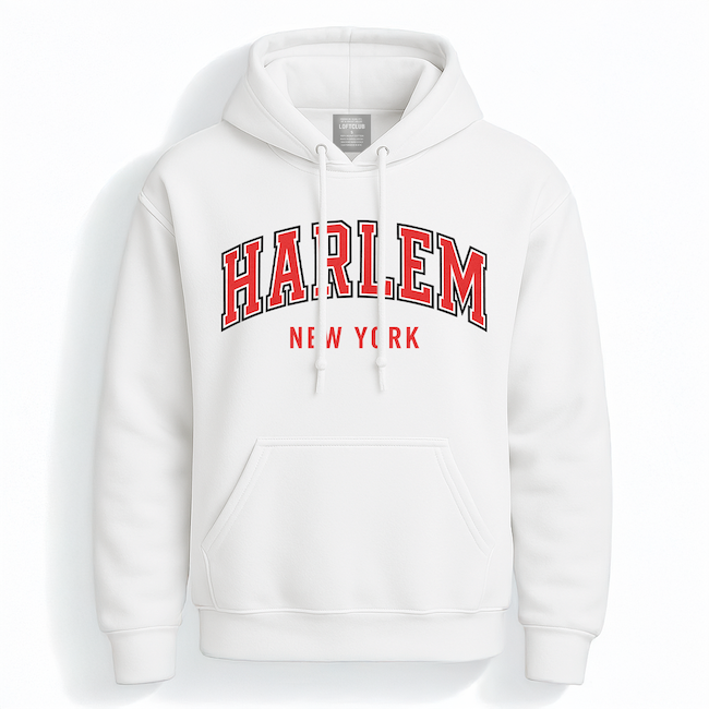 Classic HARLEM New York Hoodie (5 Colorways)、mySite、vikingsvslions