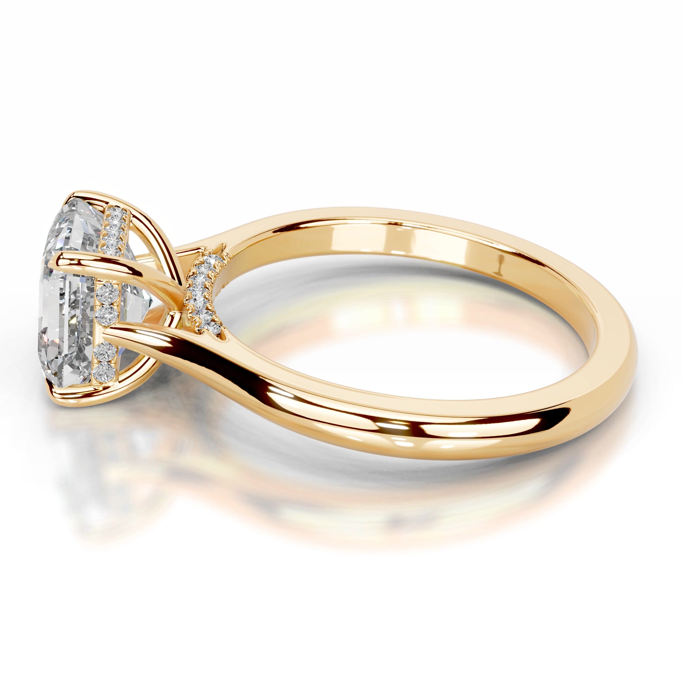 Hilda Lab Grown Diamond Ring - 18K Yellow Gold、mySite、hinf8tx79