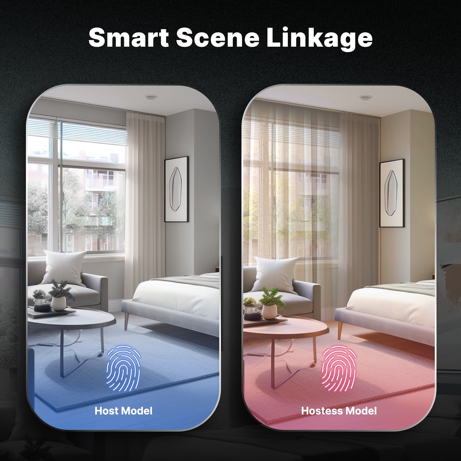 WiFi Smart Security Door Lock 3D Face Recognition Fingerprint Wake Infrared Night Vision、mySite、fannypackpong