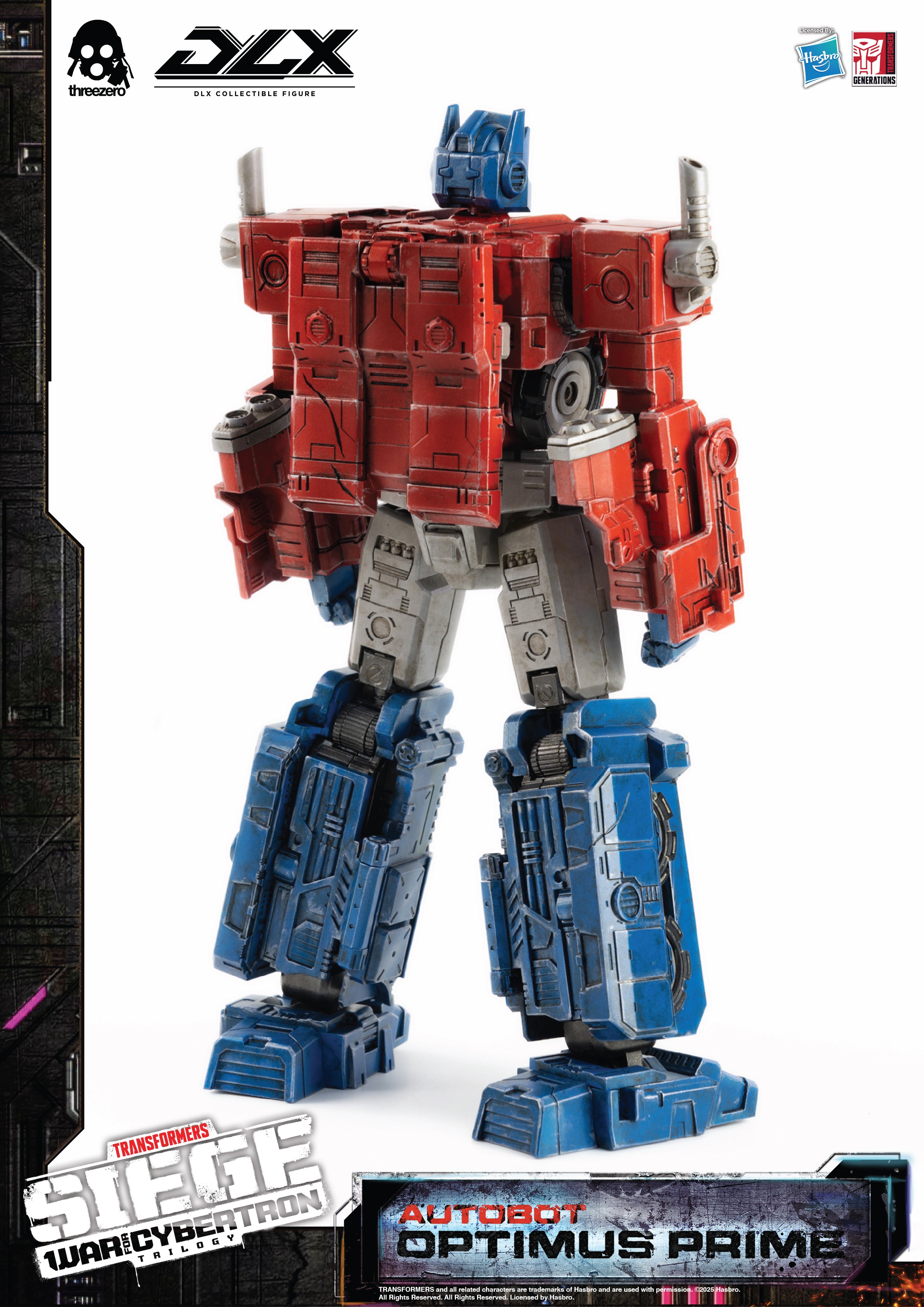 Threezero Transformers: War for Cybertron Trilogy DLX Optimus Prime、mySite、hgirdovlk
