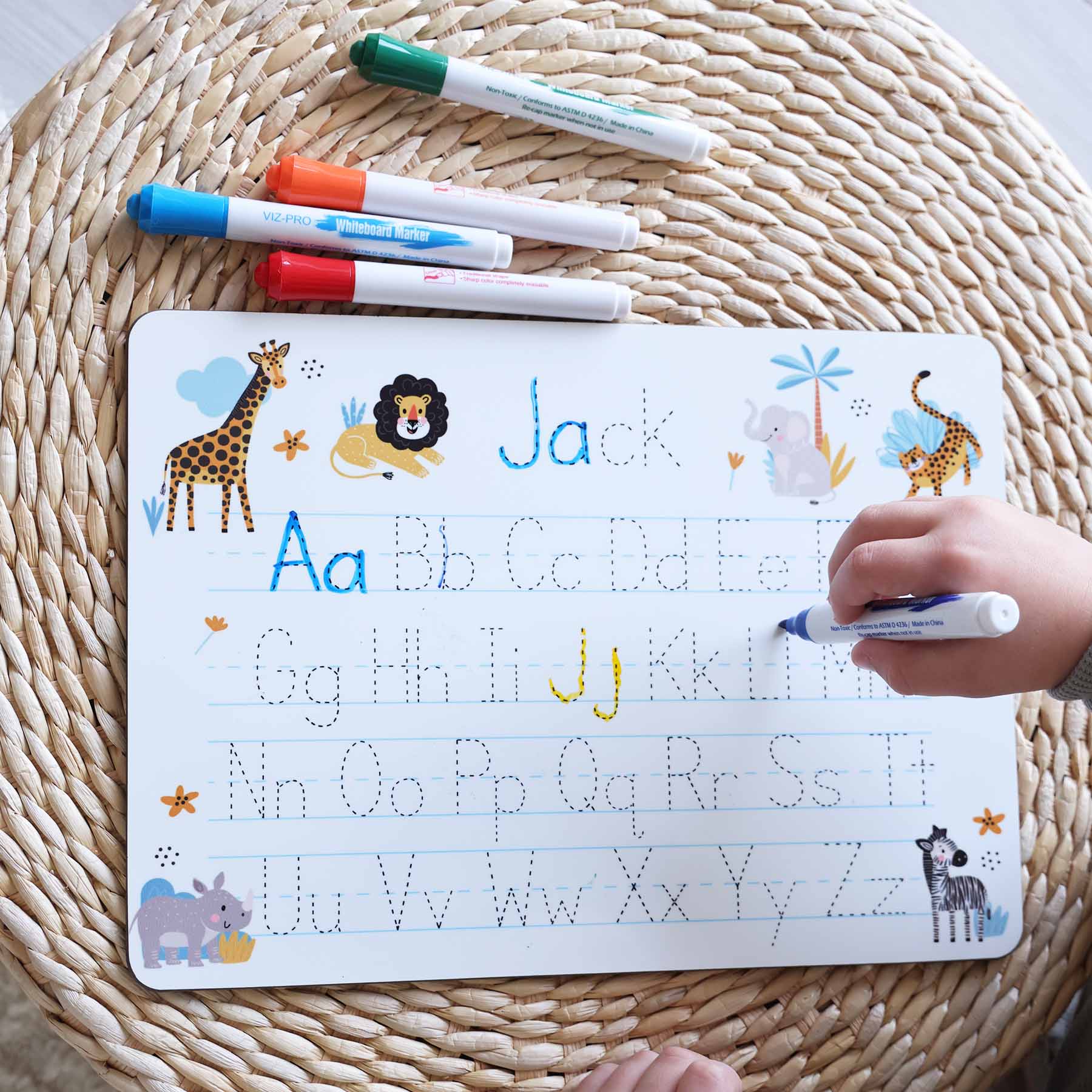  Kids Personalized Whiteboard | Safari Adventure、mySite、layawaytickets