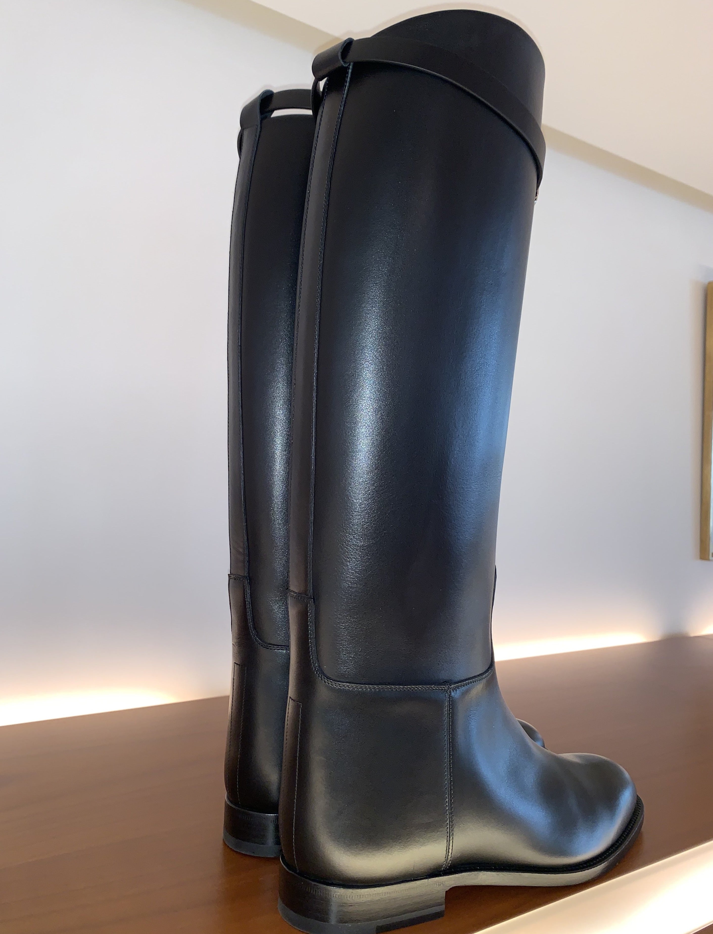 Hermes Jumping boots in black、mySite、garminoutage.com