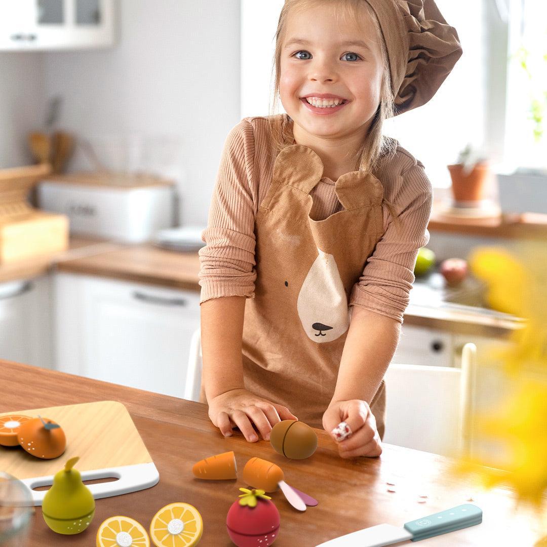  Speedy Monkey Fruits & Vegetables Cutting Playset、mySite、merchandisen