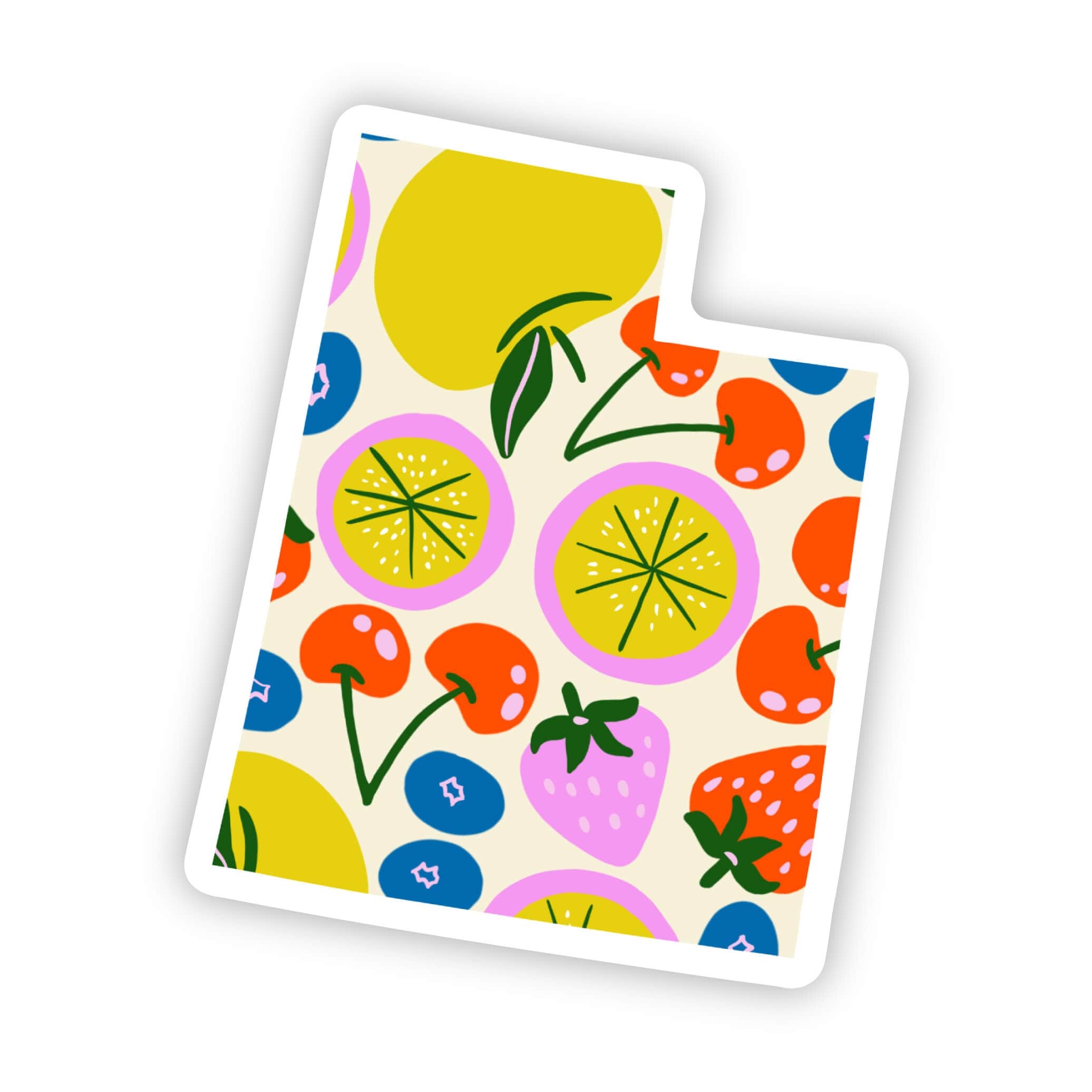  Utah Sticker - Cute Fruits、mySite、elrpsem3k