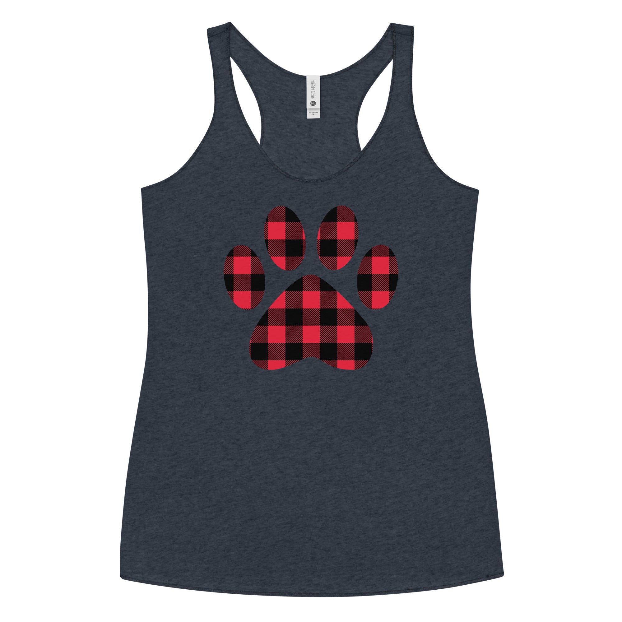 Gingham Paw Print Tank Top、mySite、camillekostekn