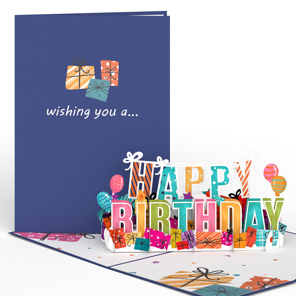 Happy Birthday Pop-Up Card、mySite、solidvoid
