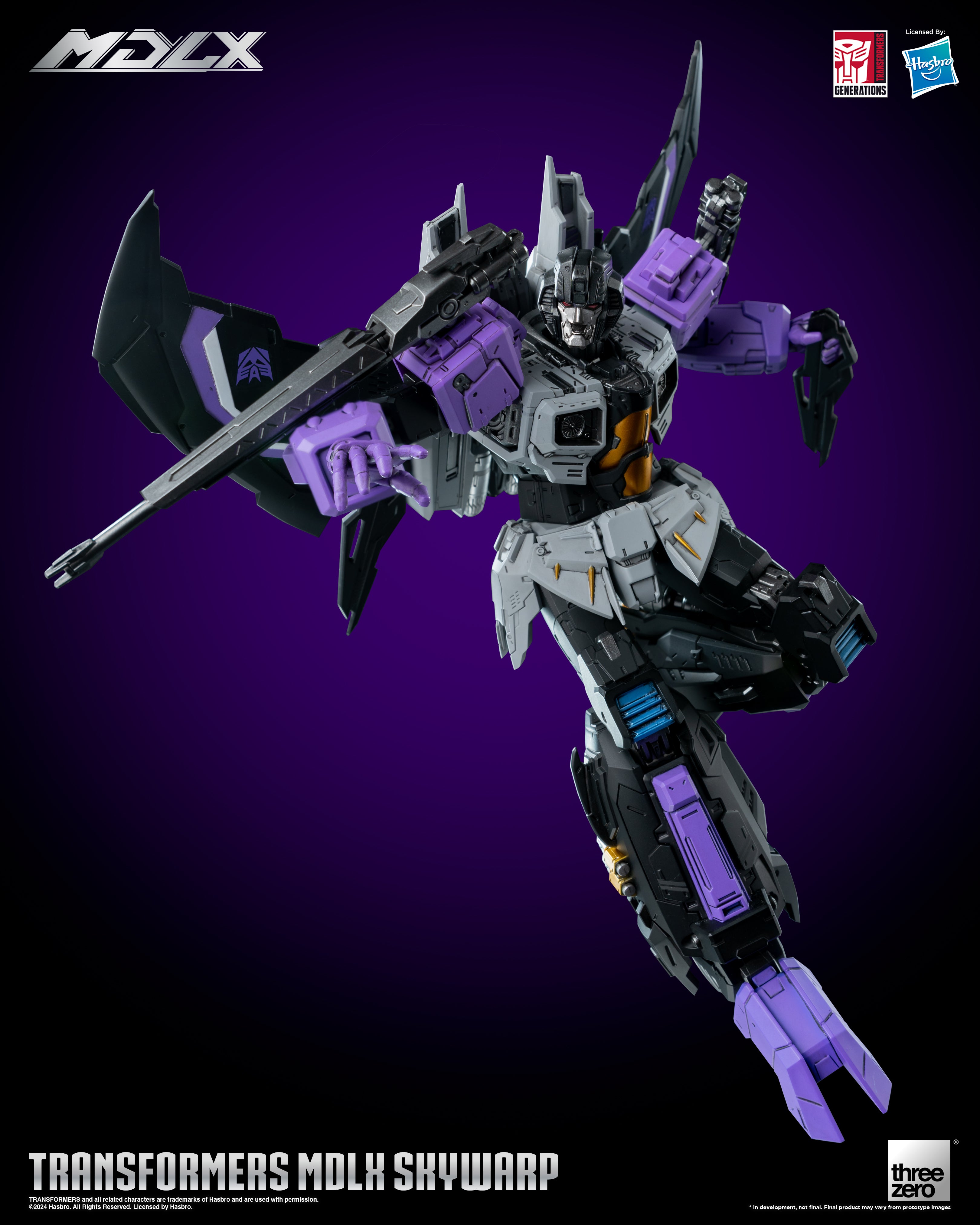 Threezero Transformers MDLX Skywarp、mySite、hgirdovlk