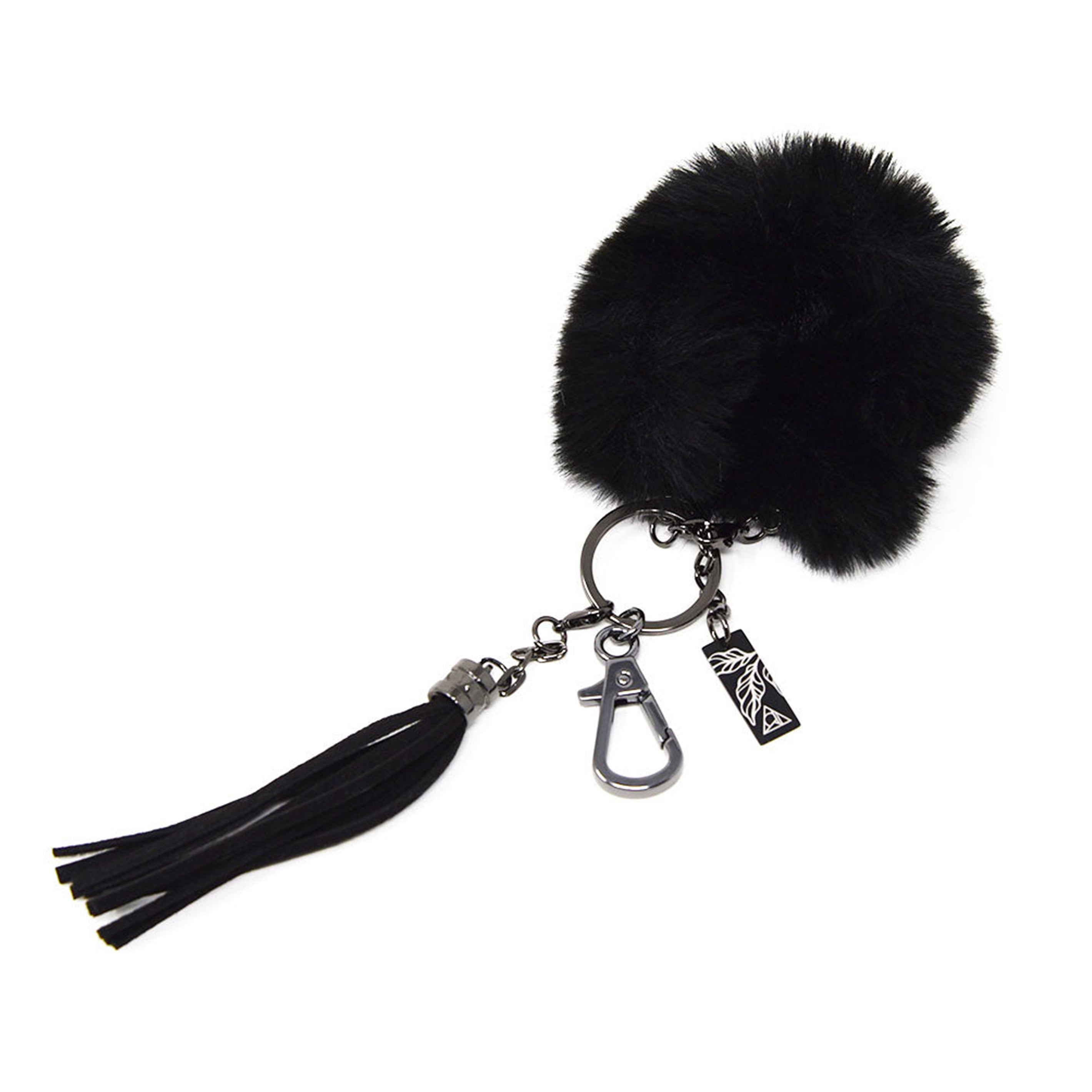 Keychain with Fuzzy Bracelet、mySite、garagedoors4me