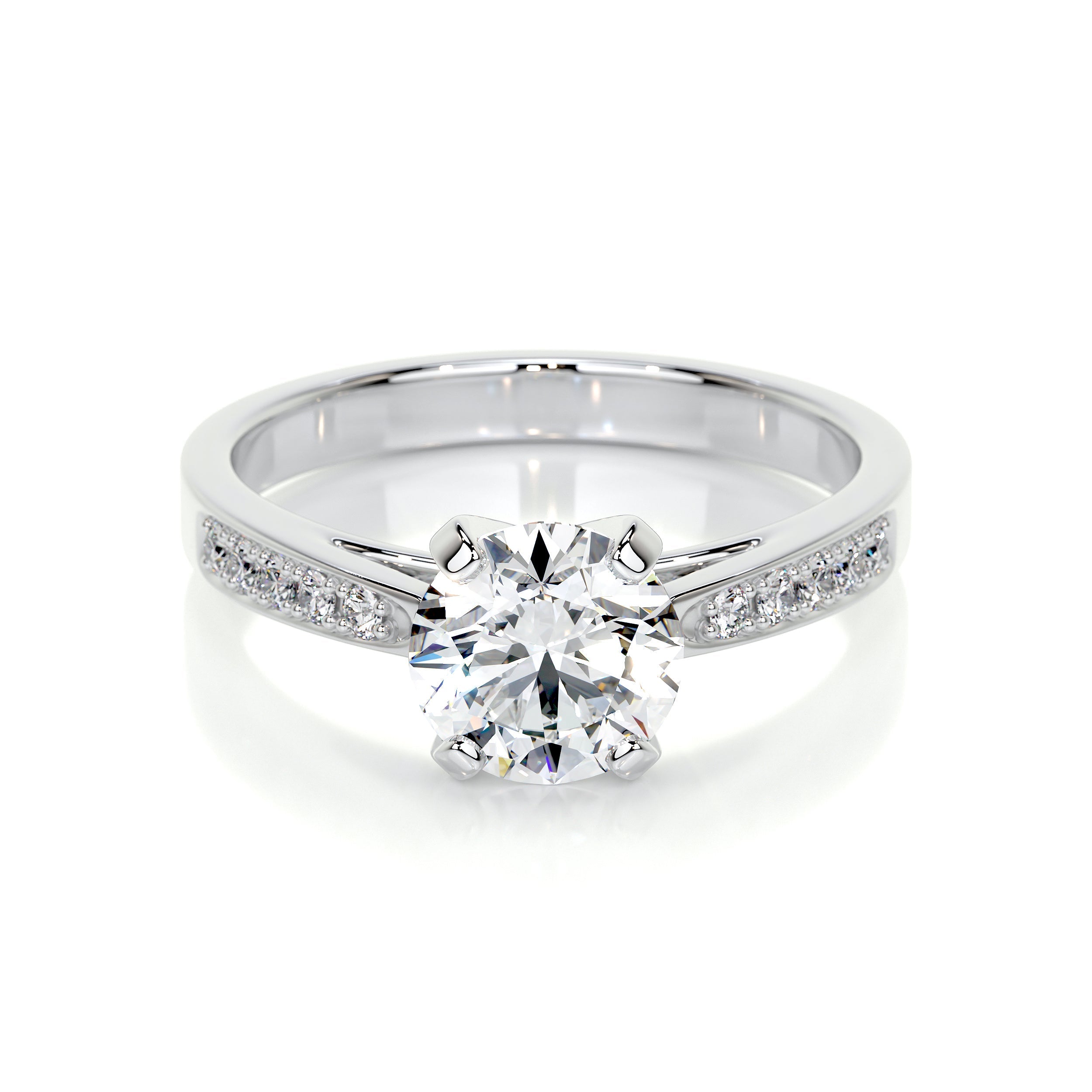 Margaret Lab Grown Diamond Ring -Platinum、mySite、hinf8tx79