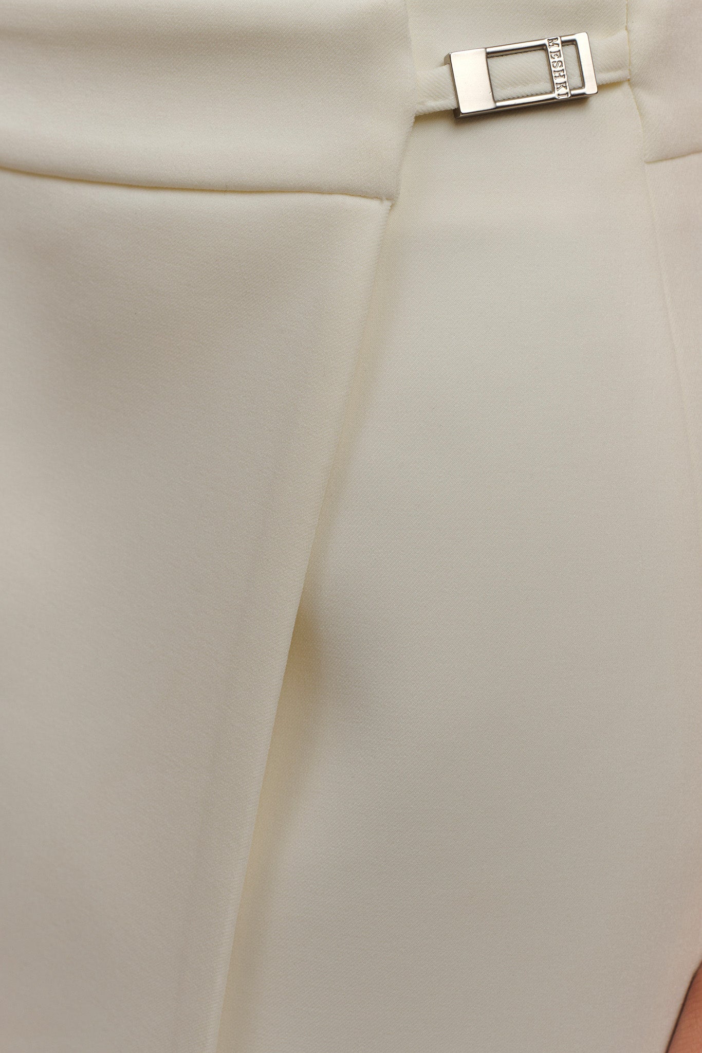 Celene Buckle Skort - Ivory、mySite、solidvoid