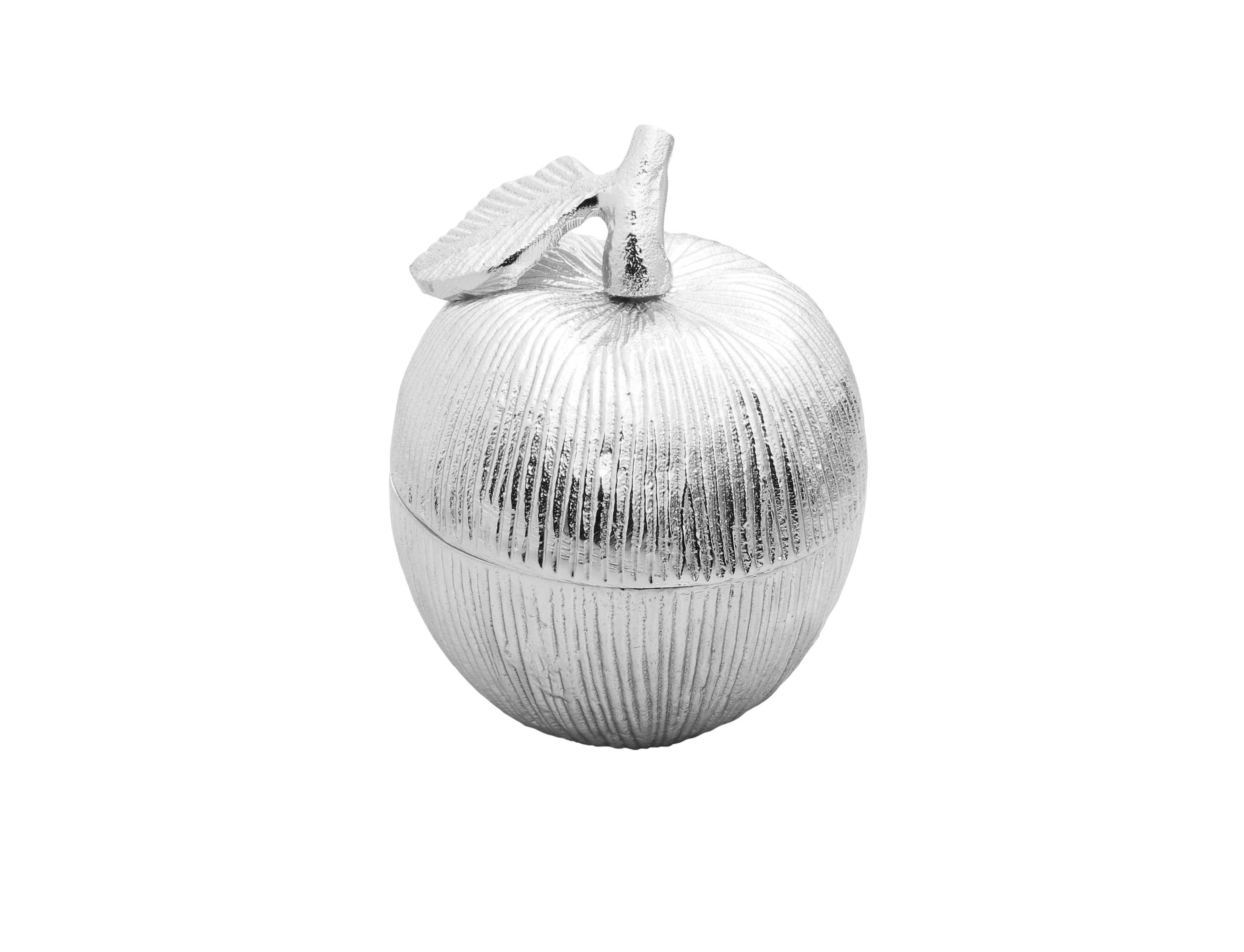 Apple Shaped Honey Jar with Spoon - Gold or Silver、mySite、topwebapps