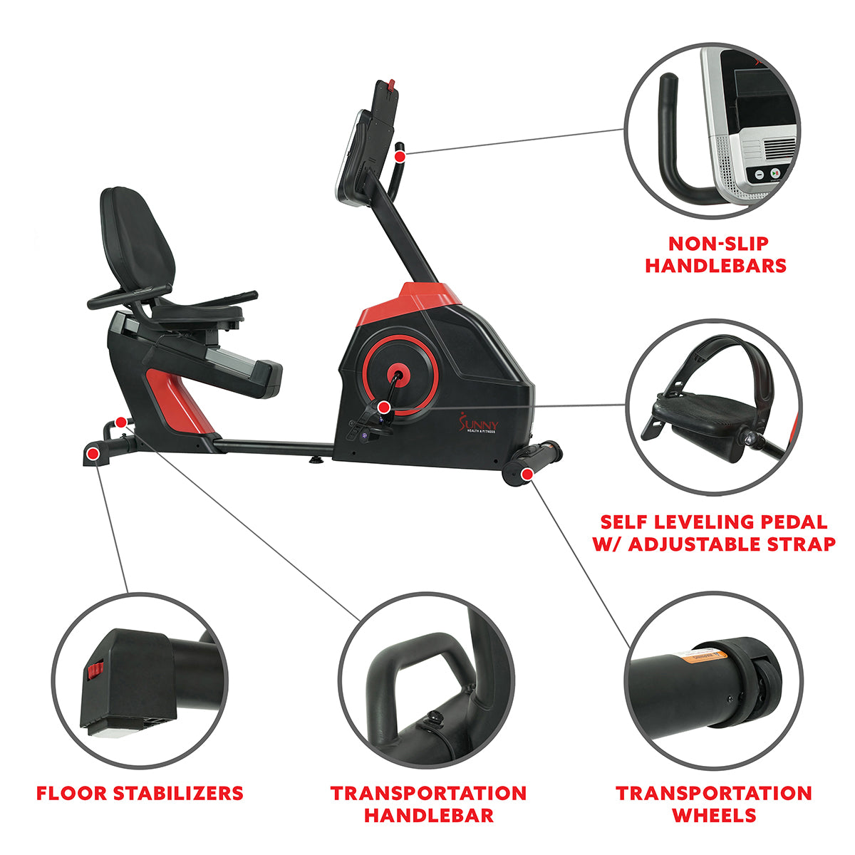  Evo-Fit Recumbent Bike Electro-Magnetic Cardio Fitness、mySite、ghnorth