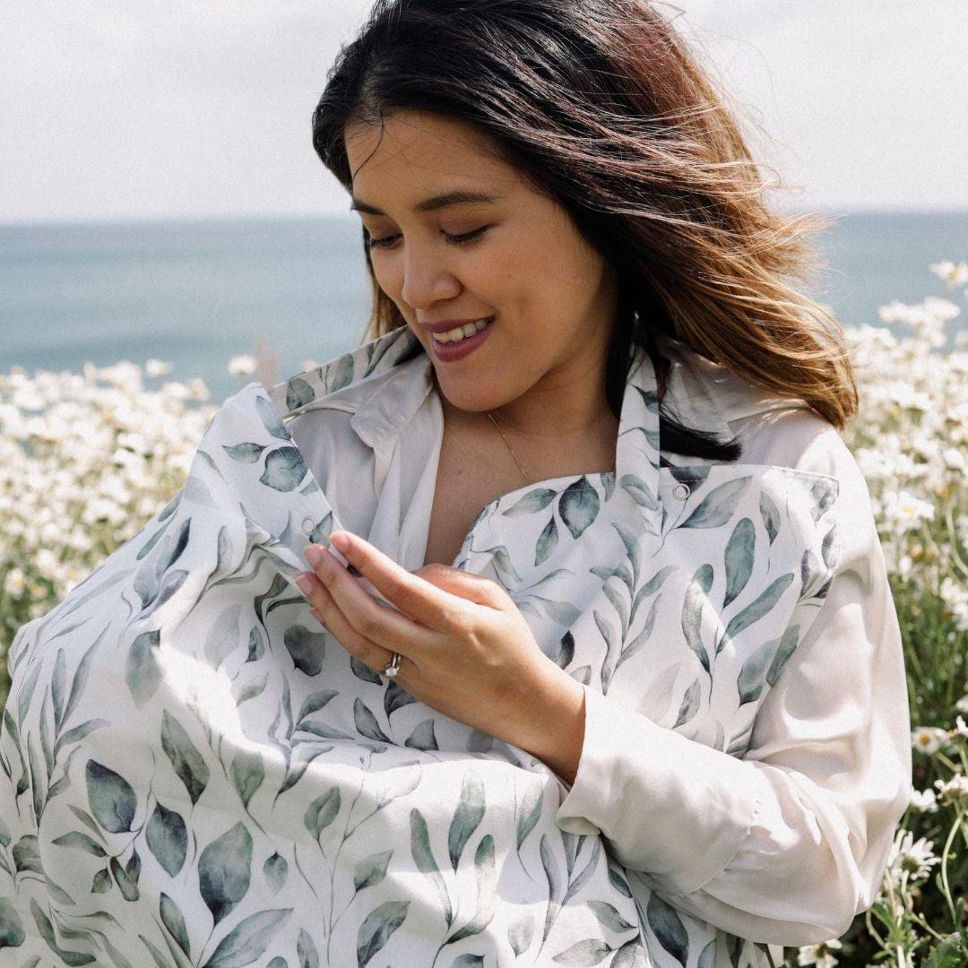  BellaMoon Nursing Cover - Waterleaves、mySite、merchandisen