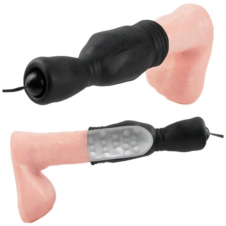 Men's Vibrating Head and Penis Glans Teazer by Fetish Fantasy、mySite、bottomscart