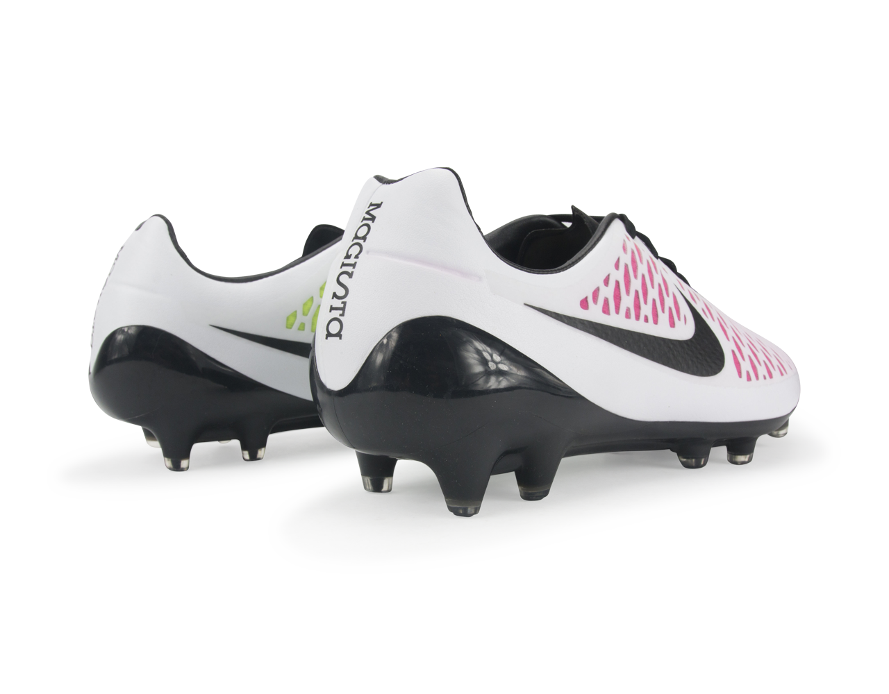 Nike Men's Magista Opus FG White/Black/Pink Blast、mySite、noshort