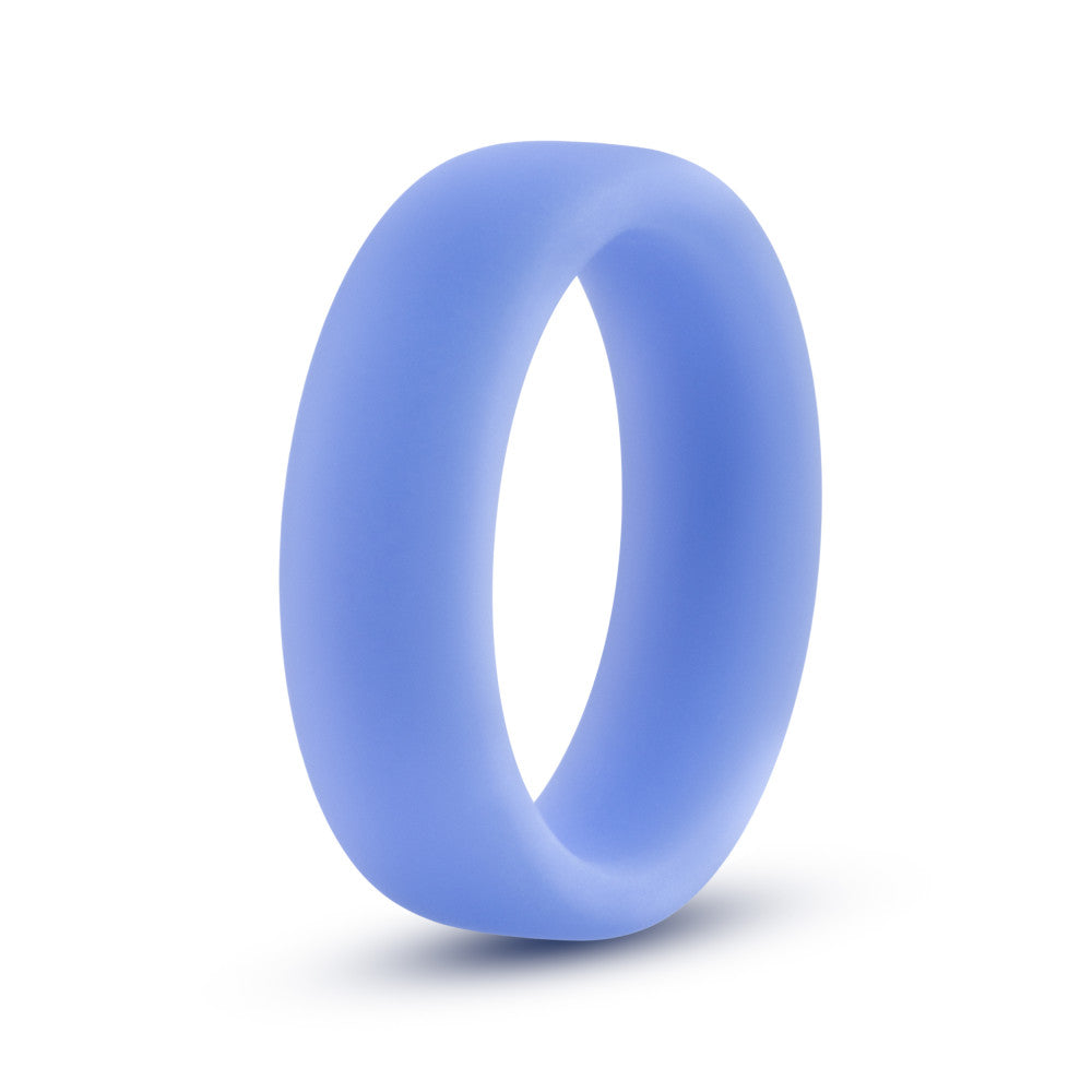 Performance By Blush® | Glo: Glow In The Dark Blue Penis Ring - Made with Puria™ Silicone、mySite、bottomscart