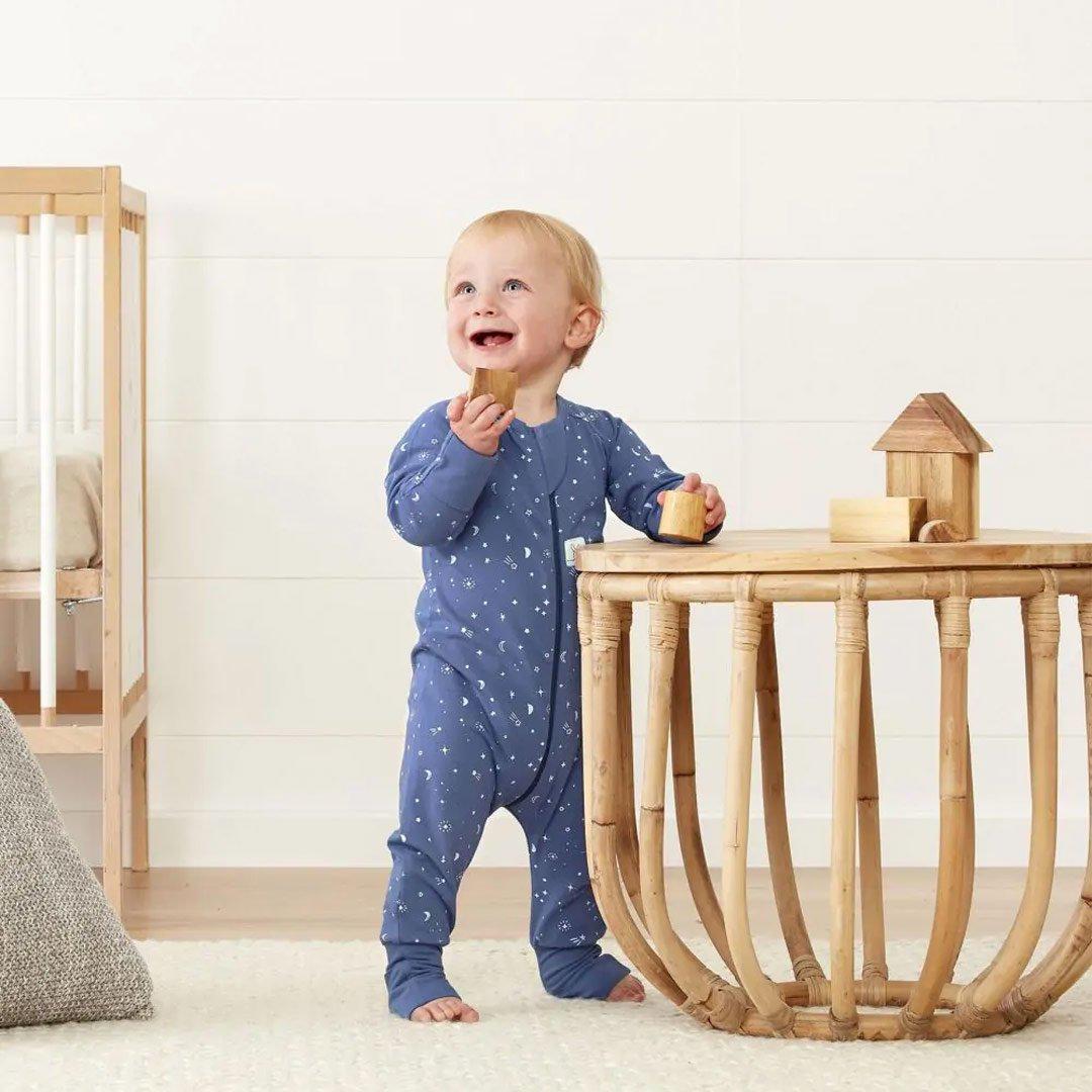  ergoPouch Organic Layers Long Sleeve Babygrow - Night Sky - 0.2 TOG、mySite、merchandisen