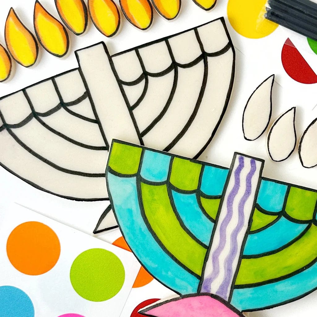 Paint-Your-Own Marzipan Hanukkah Menorah、mySite、topwebapps
