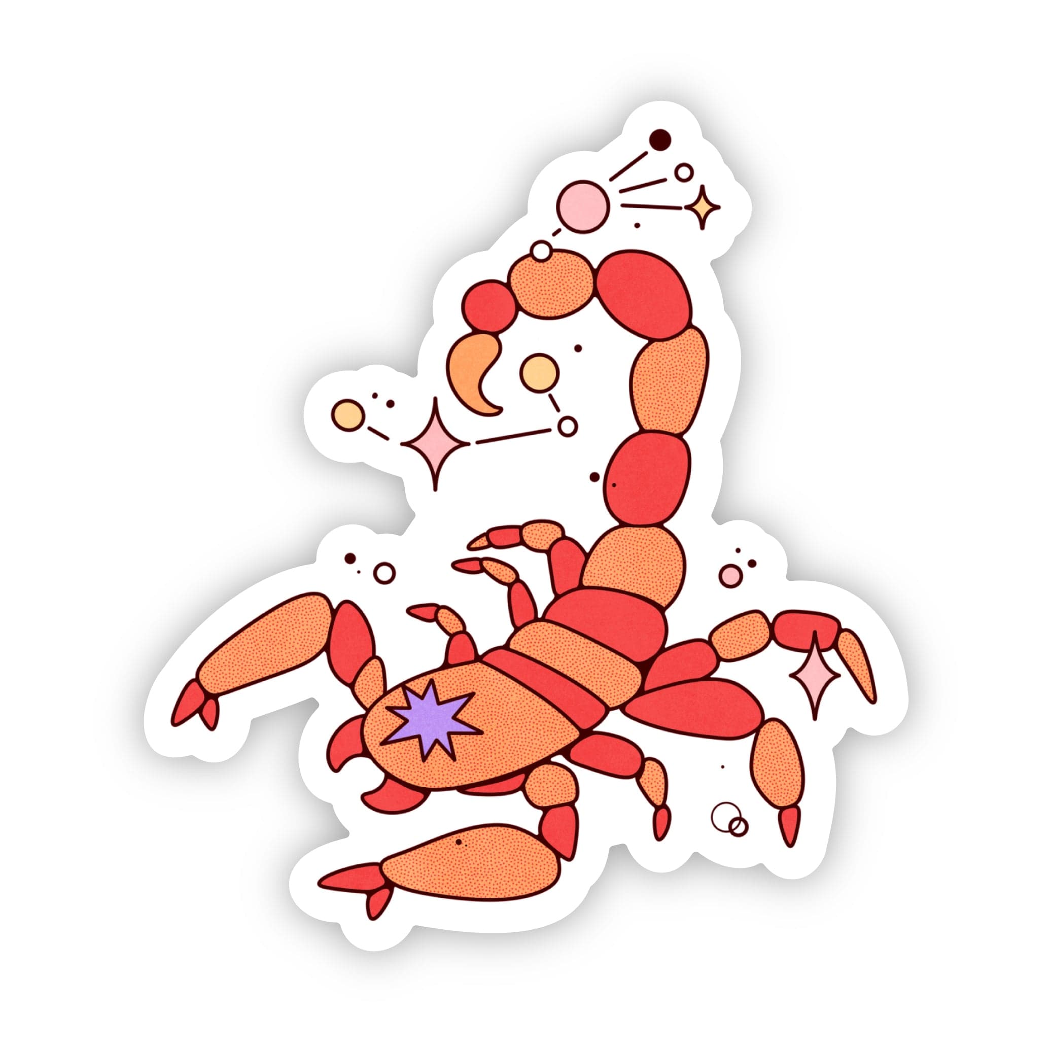  Scorpio Astrology Symbol Sticker、mySite、ghnorth