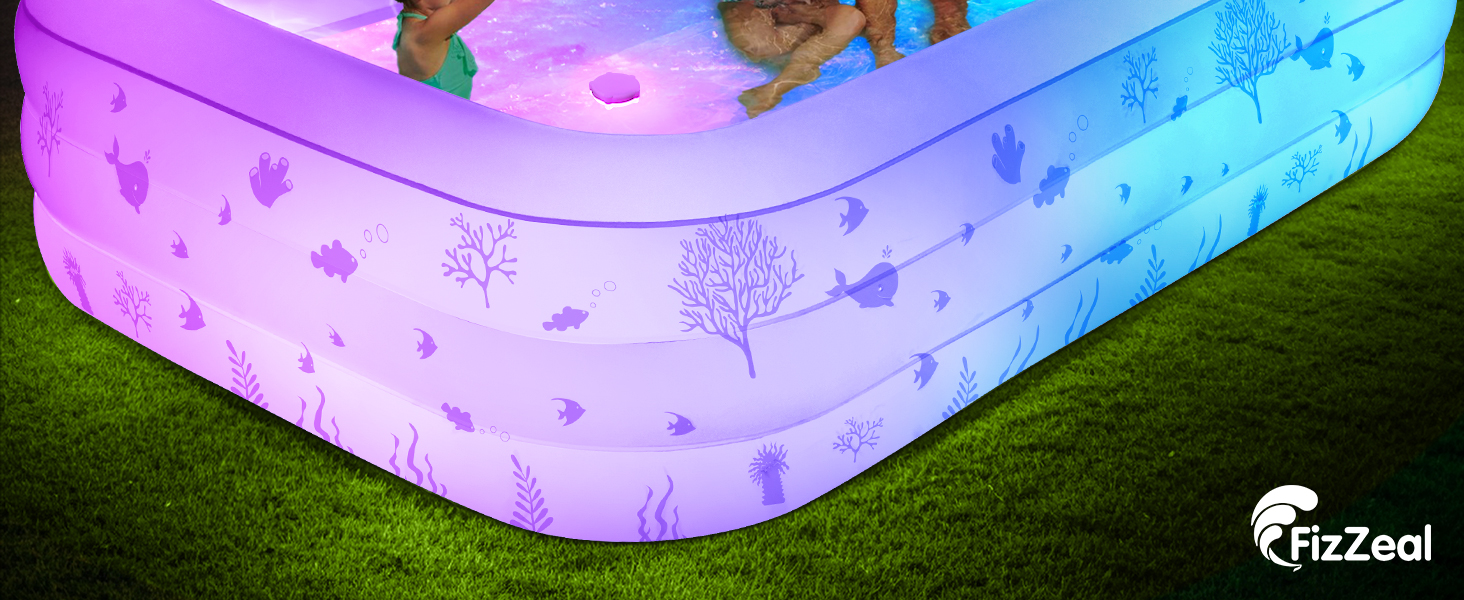 Family Inflatable Pool for Adults