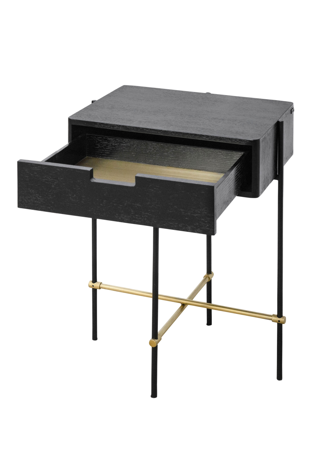 Black One-Drawer Cabinet | Versmissen Highline、mySite、neckold