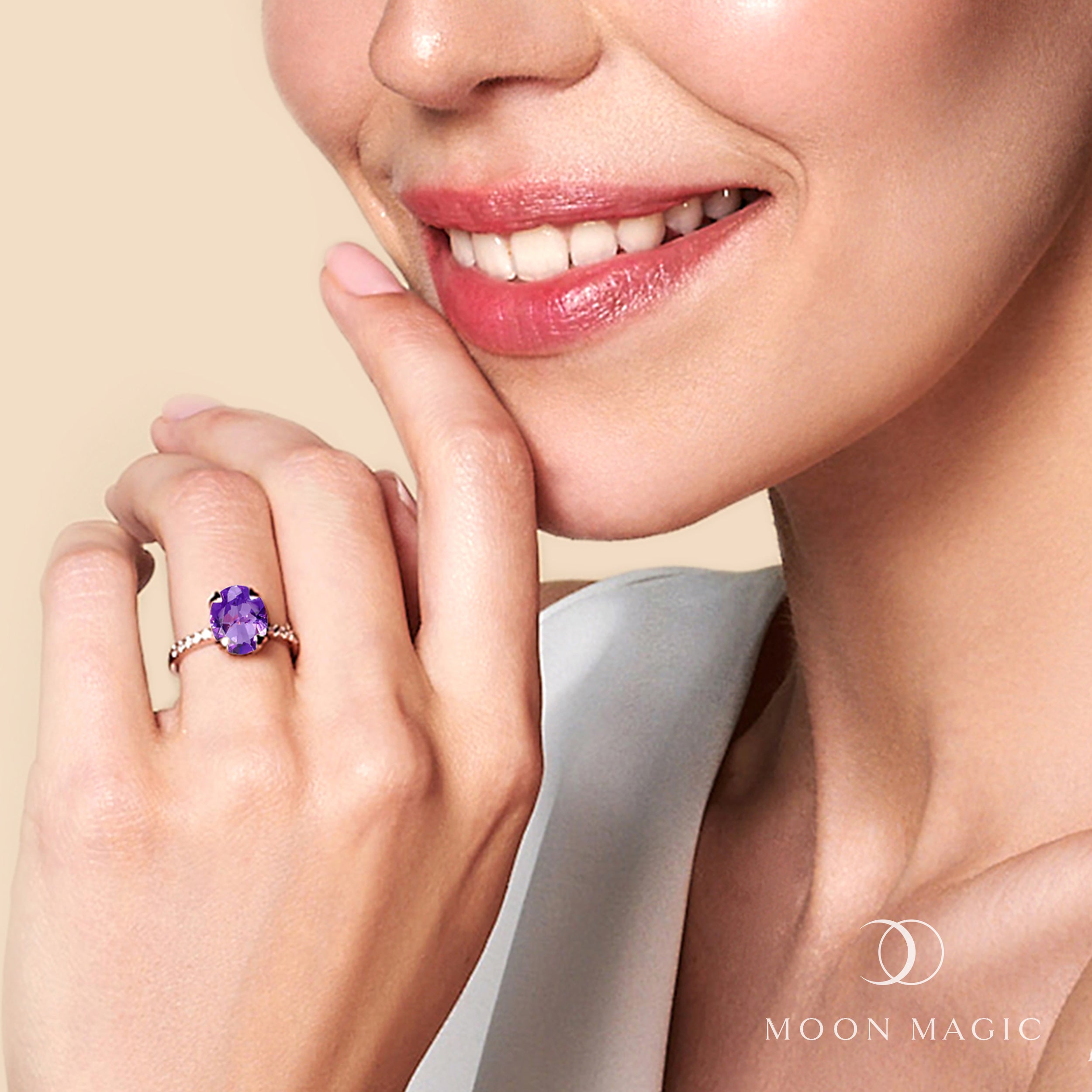 Amethyst Ring - Harlow、mySite、hinf8tx79