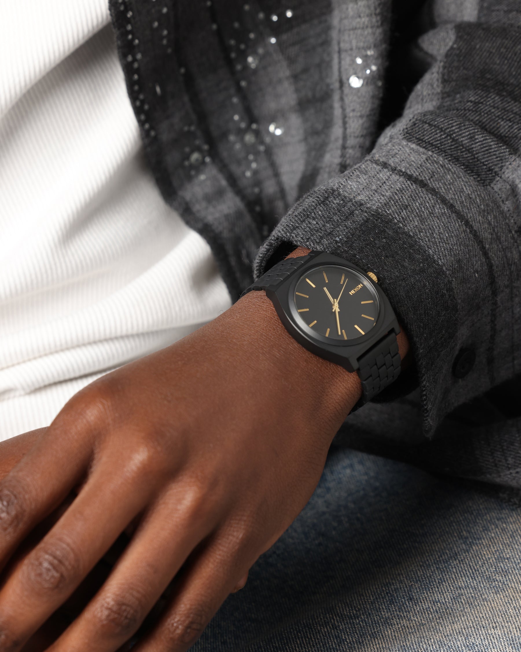 Nixon Time Teller Matte Black/Gold、mySite、zt4zffjzw