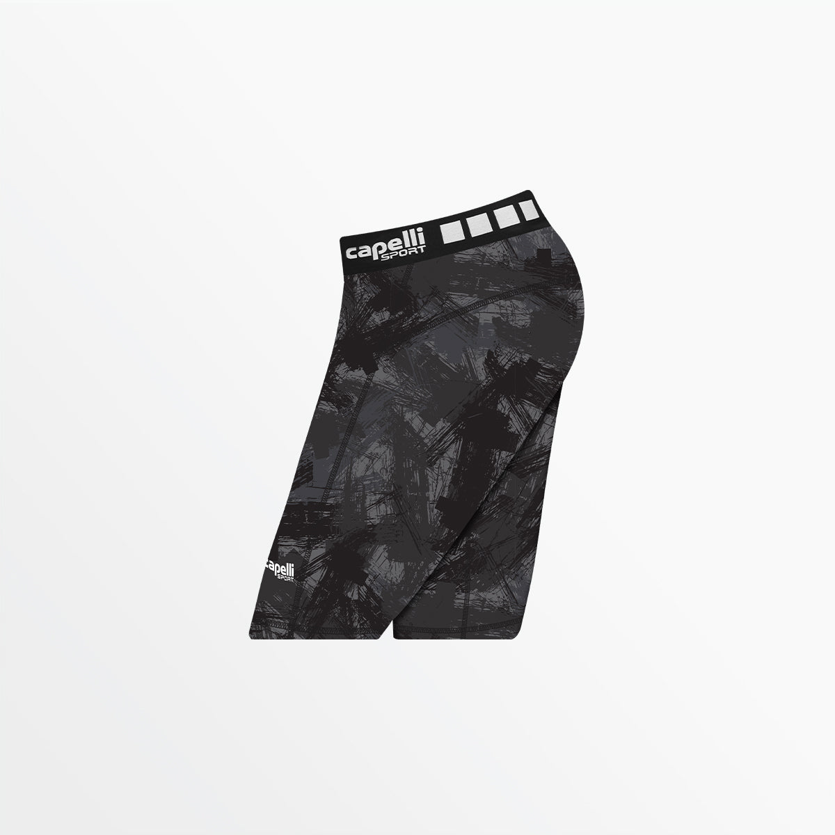 GIRL'S 3/4 CAMO STROKES BIKER SHORTS