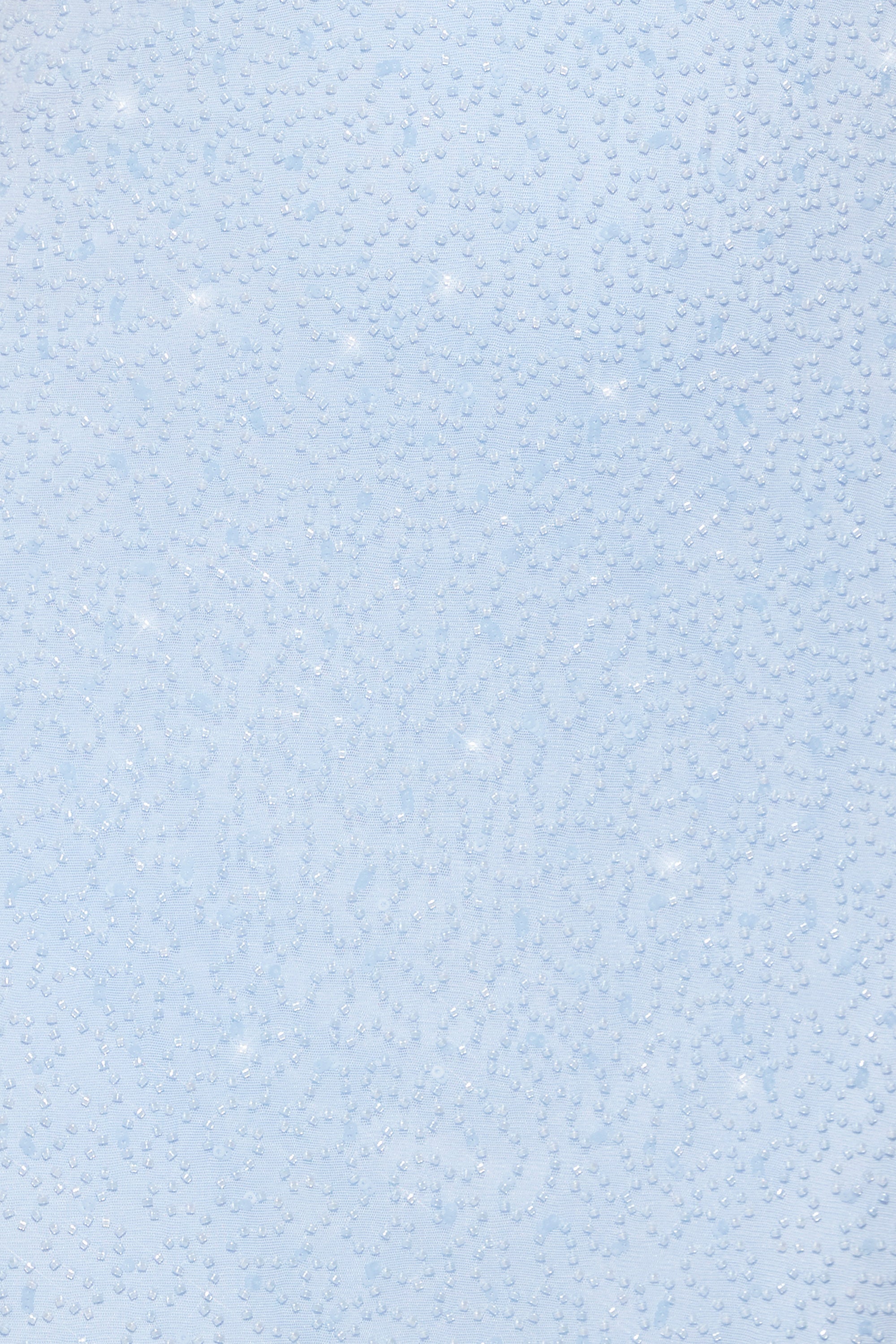 Embellished Plunge Halter Neck Evening Gown in Blue、mySite、solidvoid