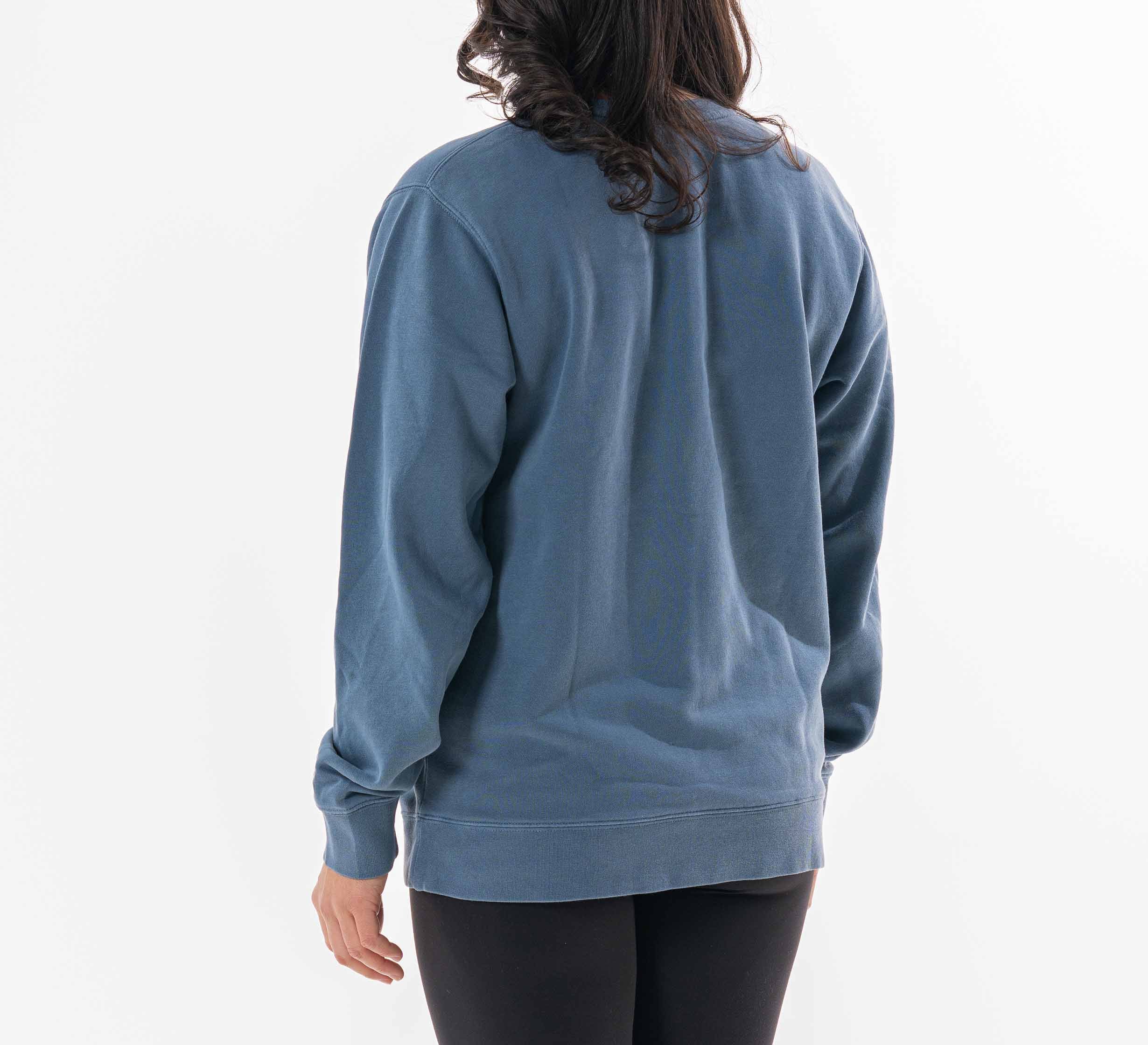 Womens Signature Crewneck Blue、mySite、gigharbornorthrealestate