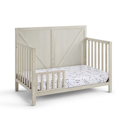 Barnside 4-in-1 Convertible Crib Washed Gray、、casual