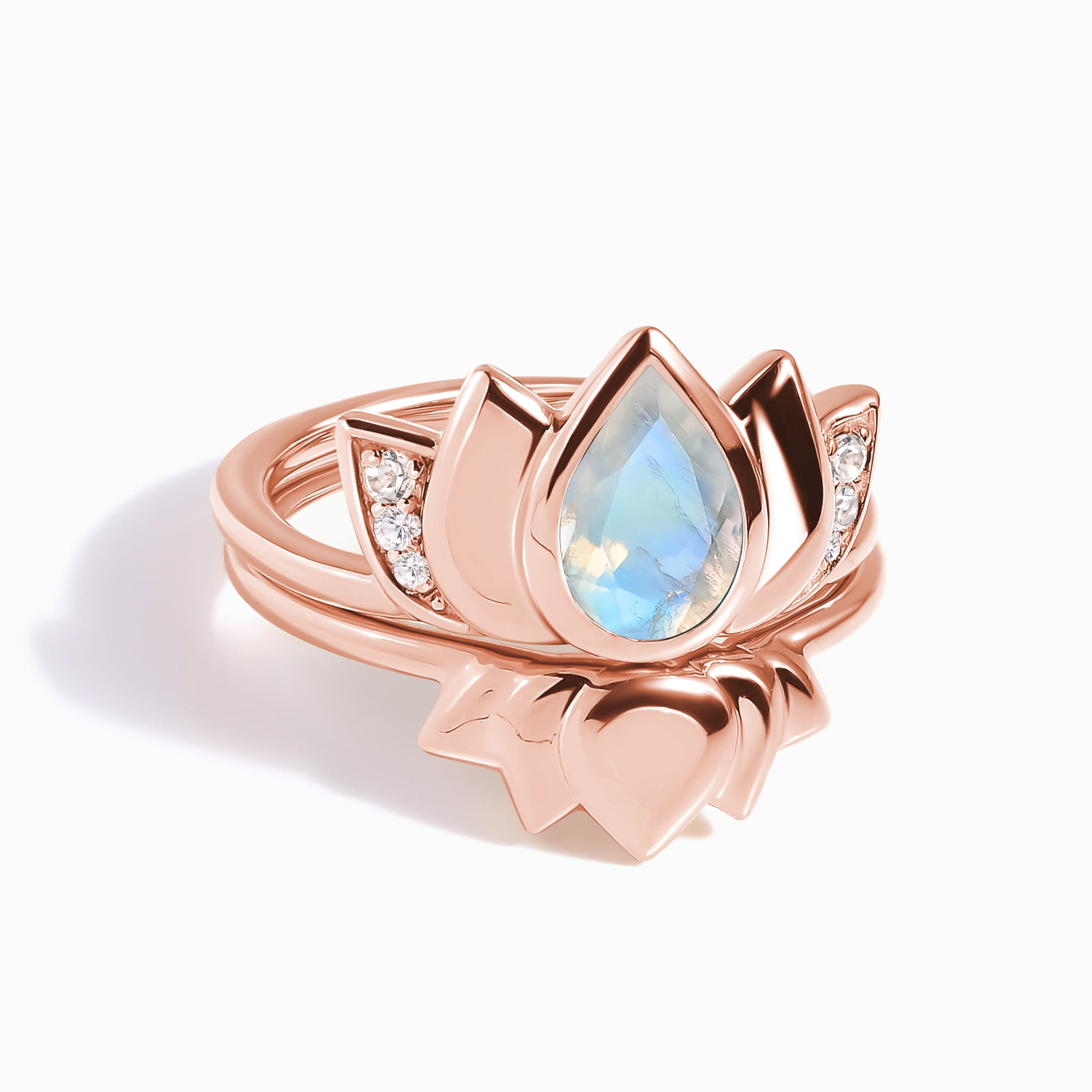 Moonstone Rings - Divine Lotus Intuition Set、mySite、hinf8tx79