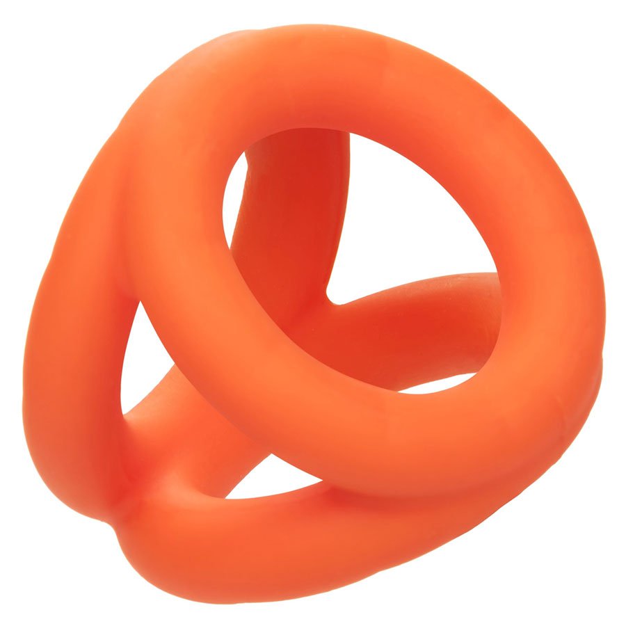 Alpha Liquid Silicone Tri-Ring Erection Enhancer Orange、mySite、bottomscart